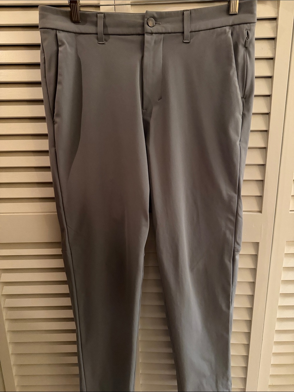 lululemon athletica Men's Light Gray Dress Pants
